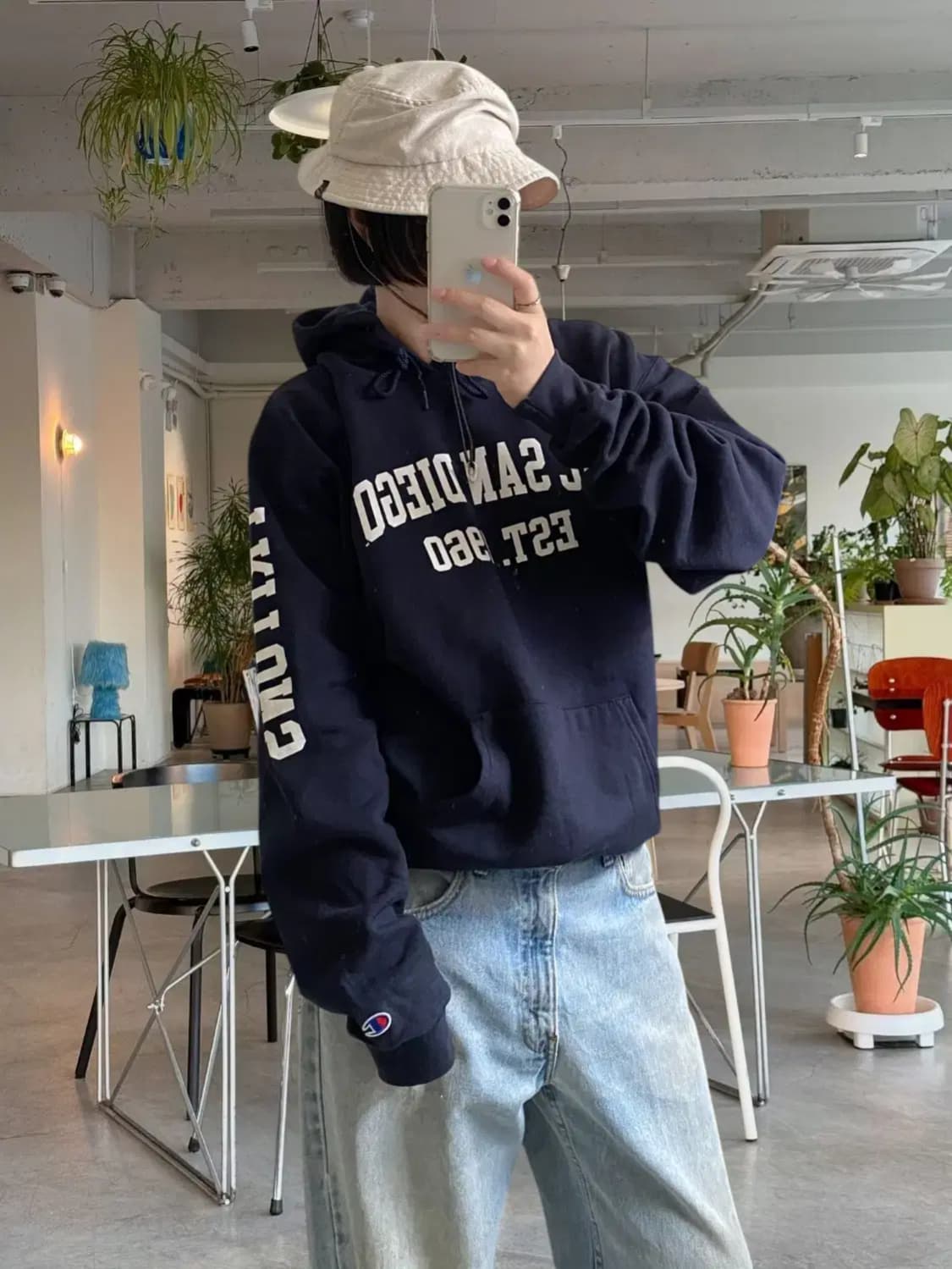 챔피온 후드티 (Man L) AB0727 상품이미지1