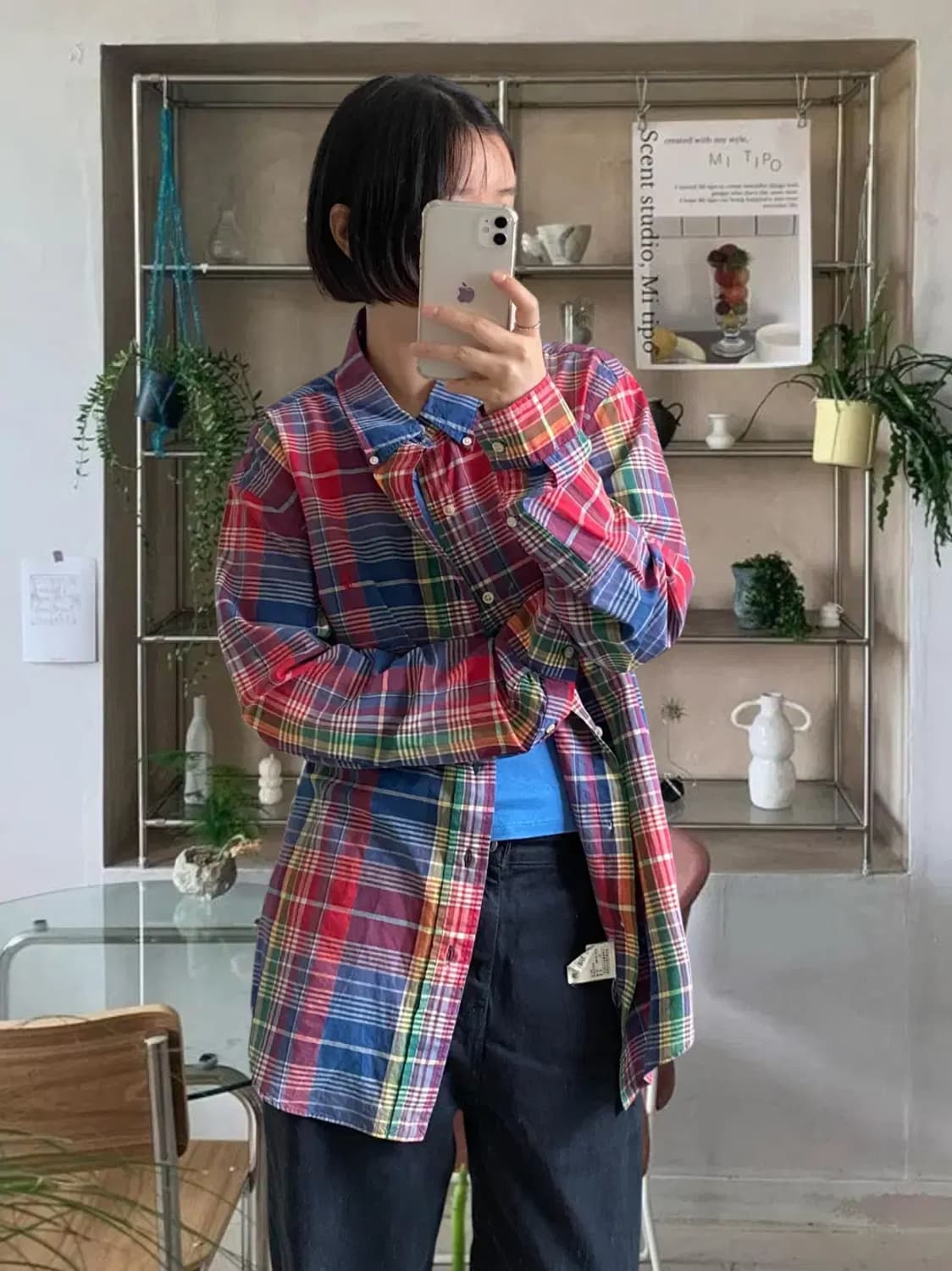 폴로 랄프로렌 체크 셔츠 (Man L) AB0725 상품이미지2