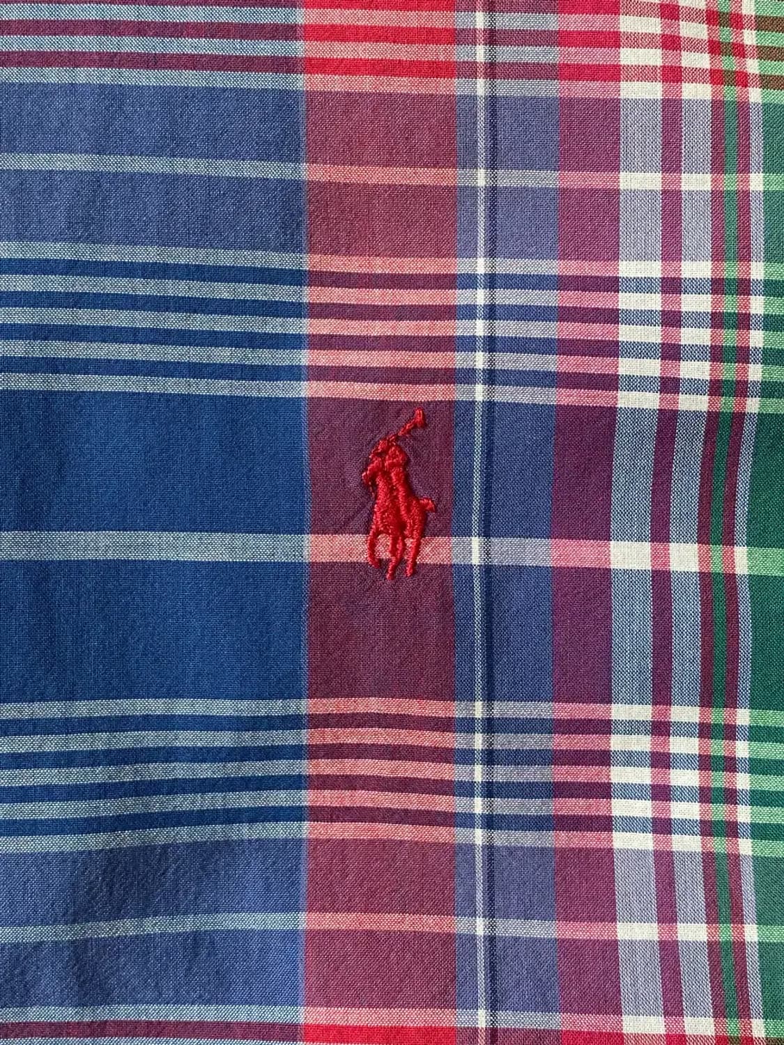 폴로 랄프로렌 체크 셔츠 (Man L) AB0725 상품이미지7