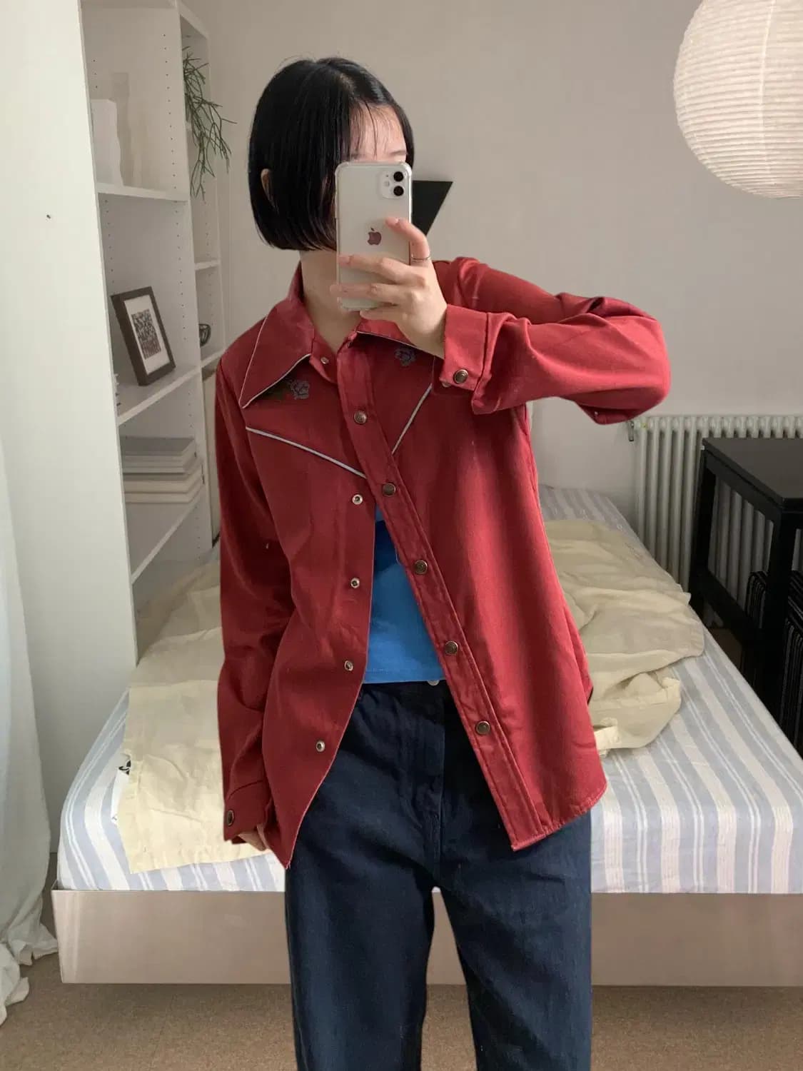 웨스턴 셔츠 (Woman L) AB0723 상품이미지1