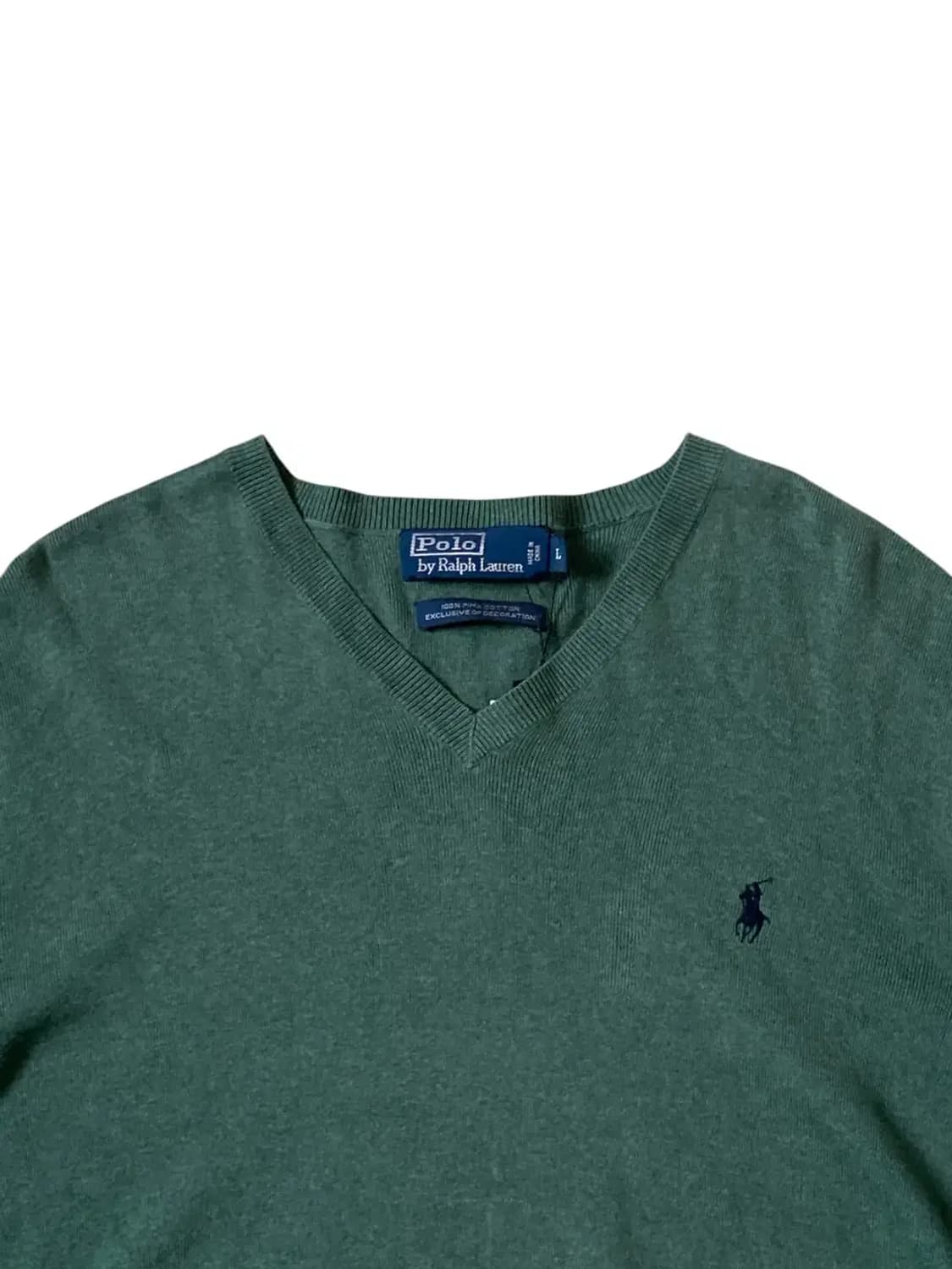 폴로 랄프로렌 브이넥 니트 (Man L) AB0746 상품이미지3