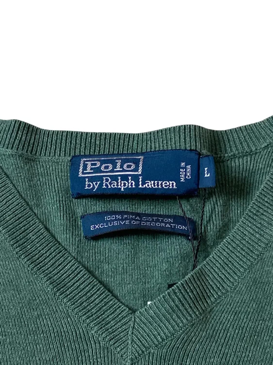 폴로 랄프로렌 브이넥 니트 (Man L) AB0746 상품이미지6