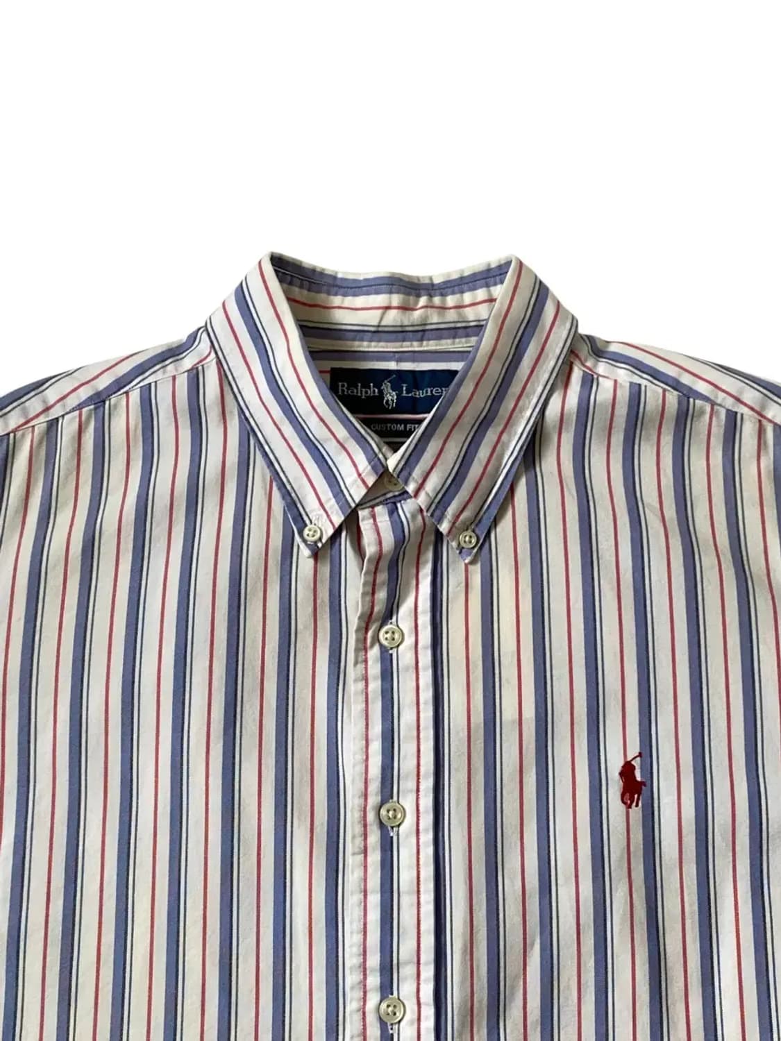 폴로 랄프로렌 1/2 체크 셔츠 (Man XL) AB0737 상품이미지3