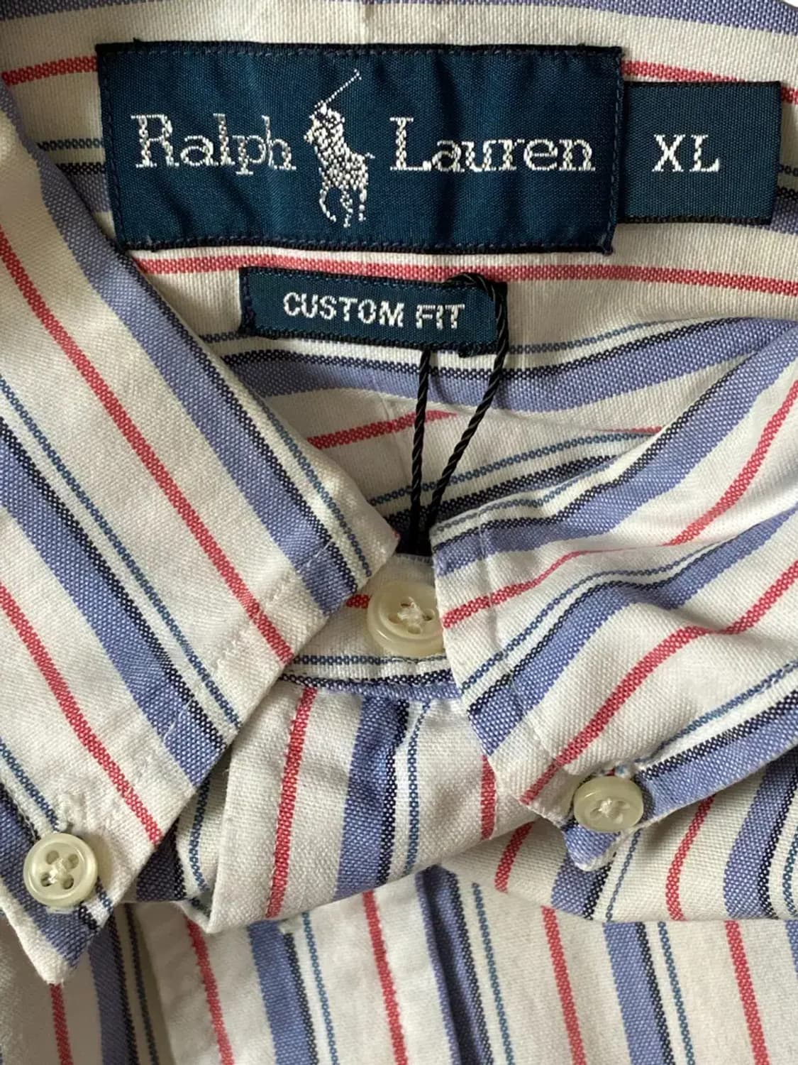 폴로 랄프로렌 1/2 체크 셔츠 (Man XL) AB0737 상품이미지6