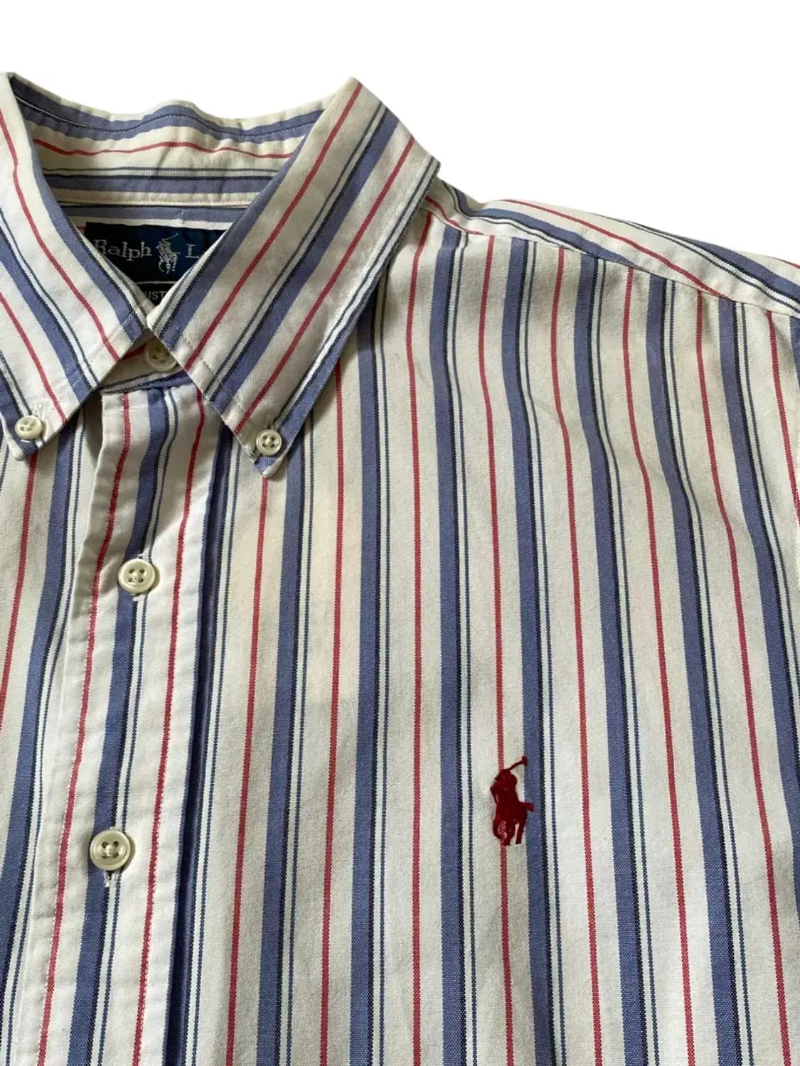 폴로 랄프로렌 1/2 체크 셔츠 (Man XL) AB0737 상품이미지9