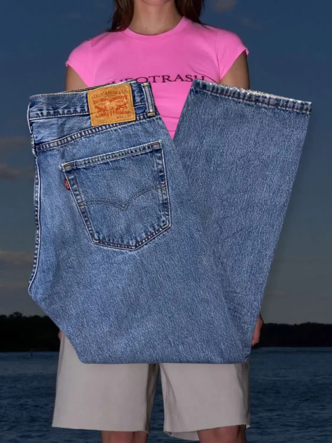 리바이스 505 데님 팬츠 (36 INCH) AA0571 상품이미지1