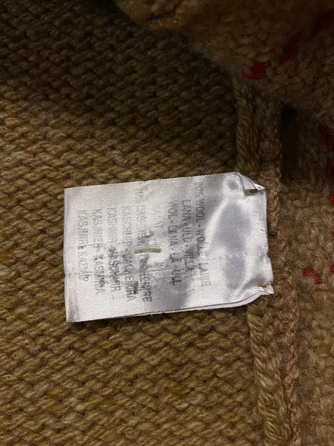 버버리 니트 집업 (Man M ) AA0577 상품이미지7