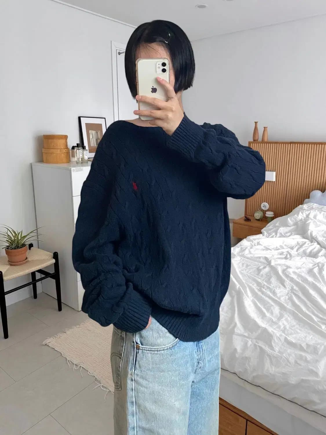 폴로 랄프로렌 케이블 니트 (Man XL) AB0783 상품이미지1