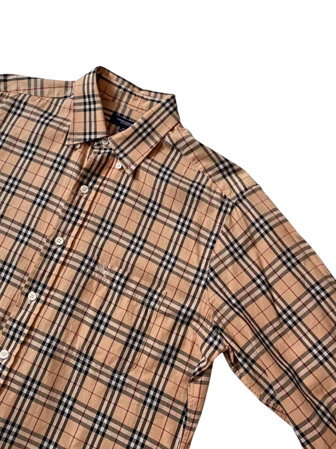 버버리 체크 셔츠 (Man L) AB0779 상품이미지4