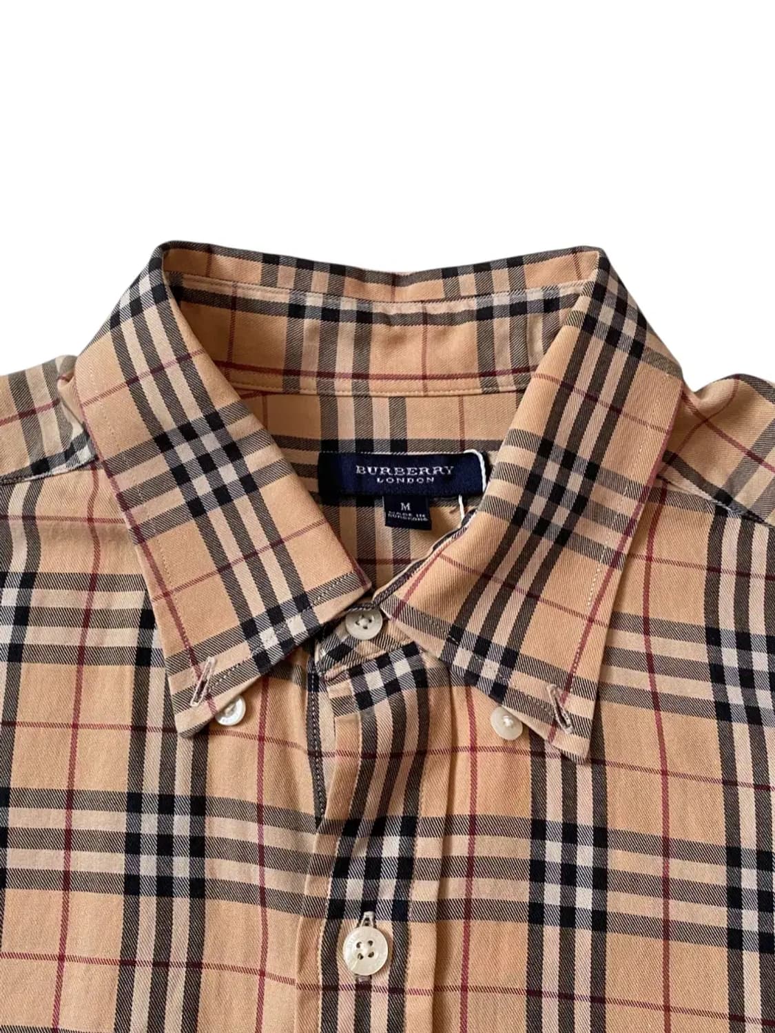버버리 체크 셔츠 (Man L) AB0779 상품이미지6