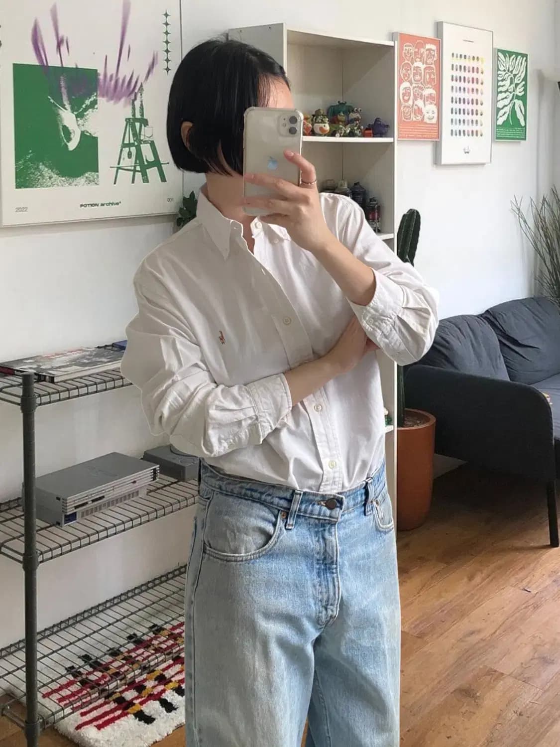 폴로랄프로렌 솔리드 셔츠 (Man M) AB0772 상품이미지1