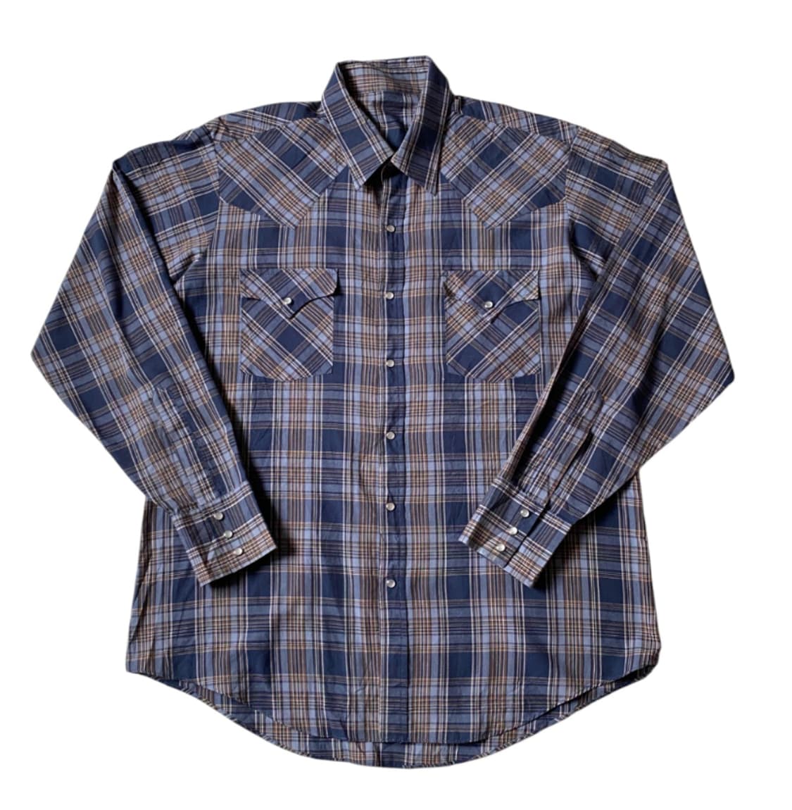 포켓 체크 셔츠 (Man XL) AB0771 상품이미지3