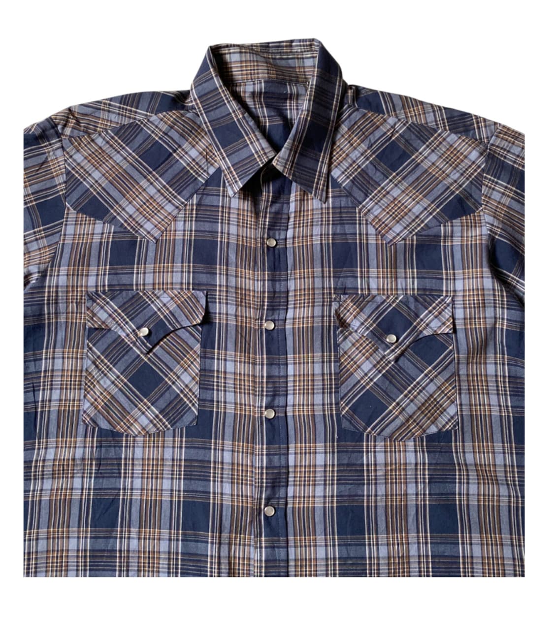 포켓 체크 셔츠 (Man XL) AB0771 상품이미지4