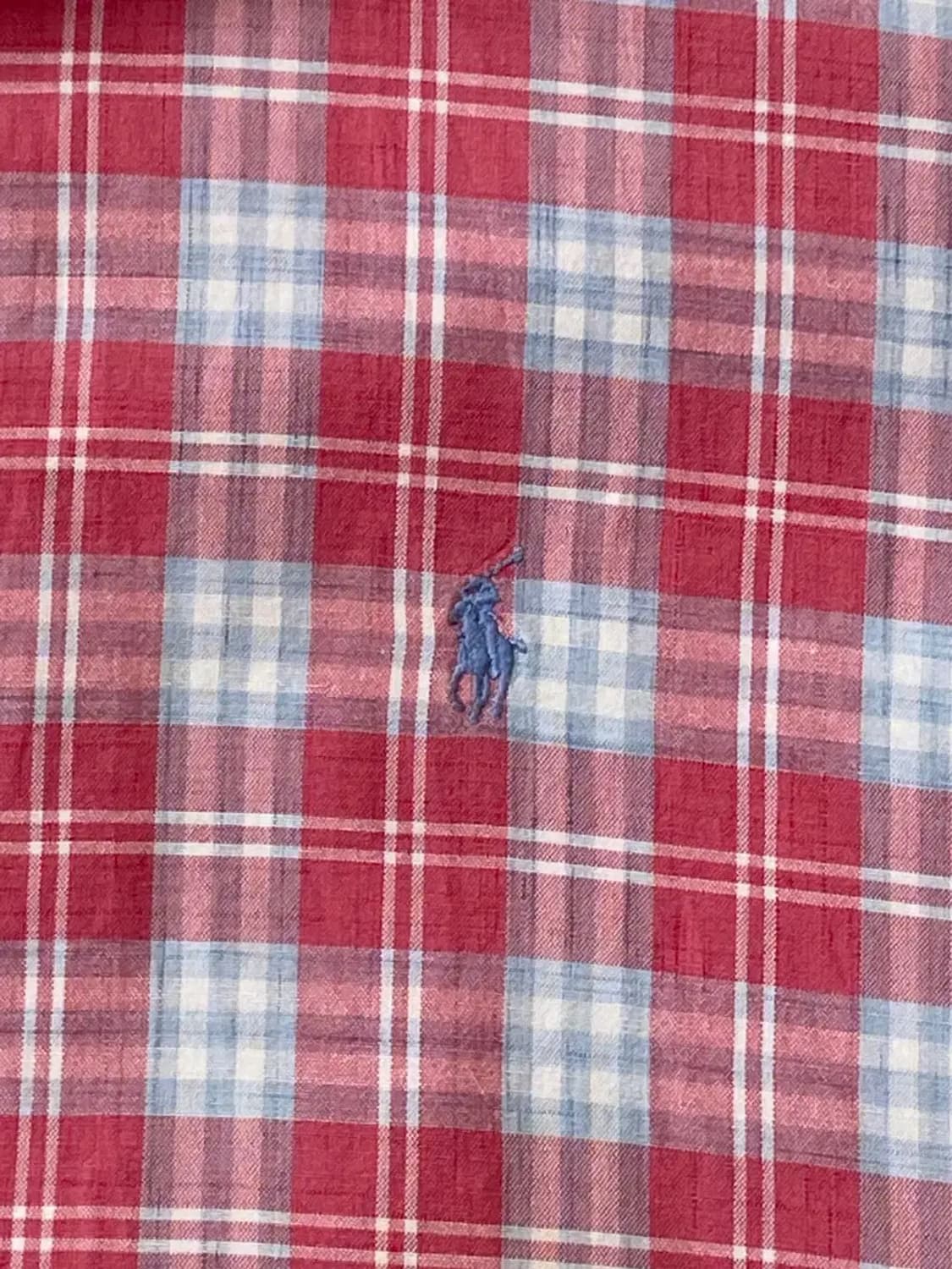 폴로 랄프로렌 1/2 체크 셔츠 (Man 3XL) AB0789 상품이미지7