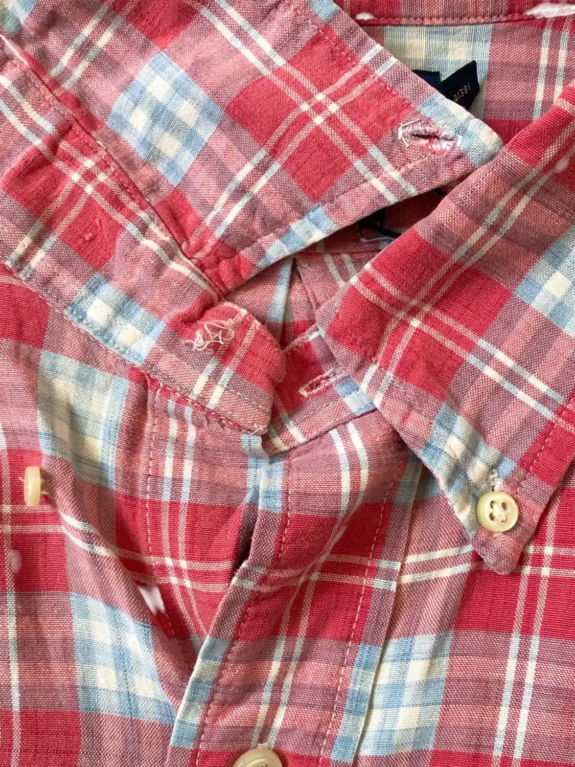 폴로 랄프로렌 1/2 체크 셔츠 (Man 3XL) AB0789 상품이미지9