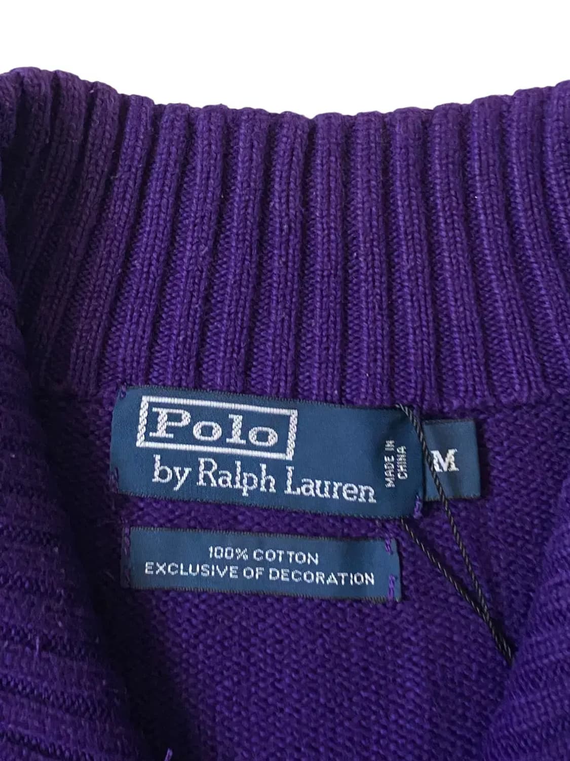 폴로 랄프로렌 하프 집업 니트 (Man L) AB0787 상품이미지6