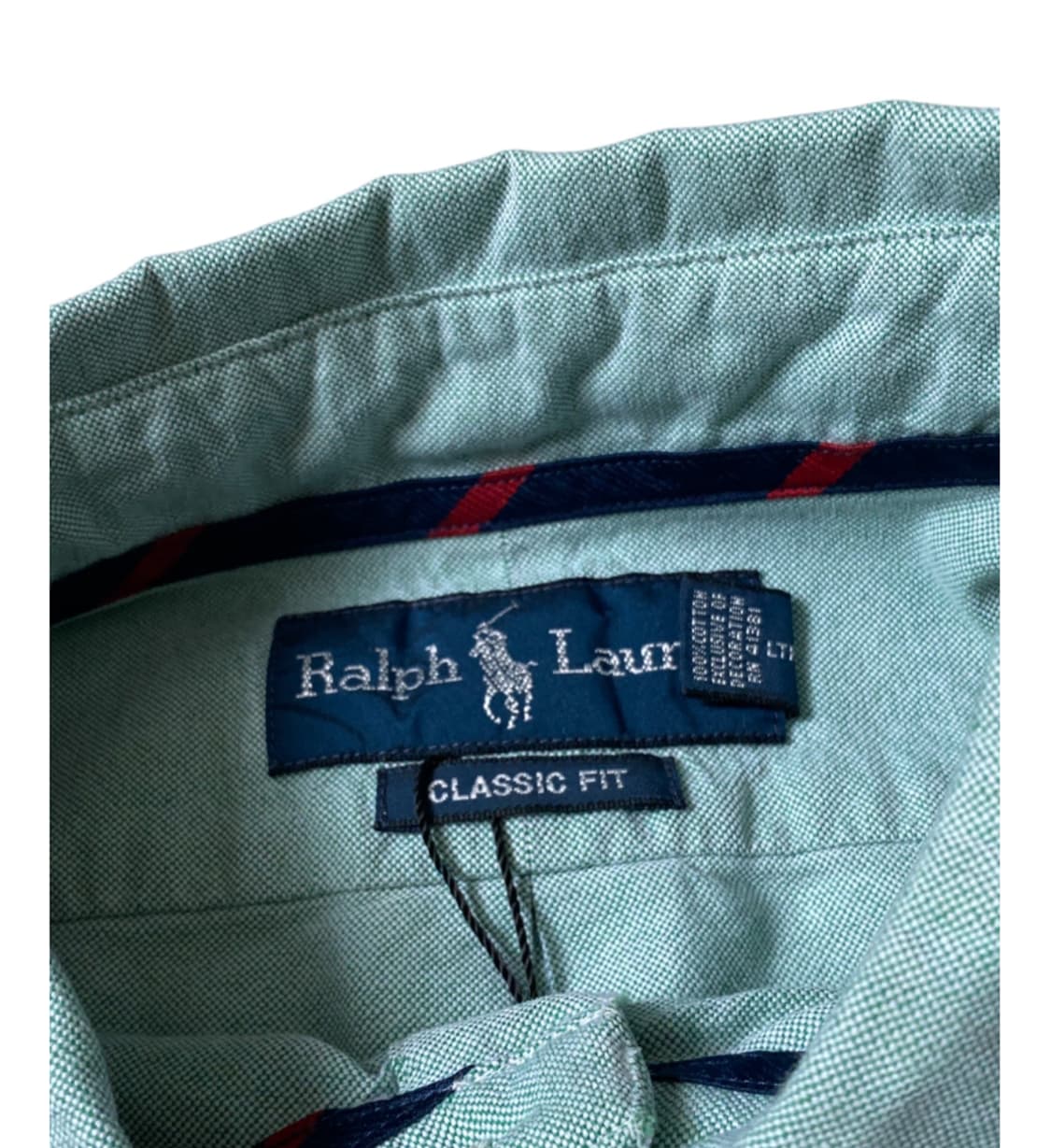 폴로 랄프로렌 솔리드 셔츠 (Man L) AB0802 상품이미지7