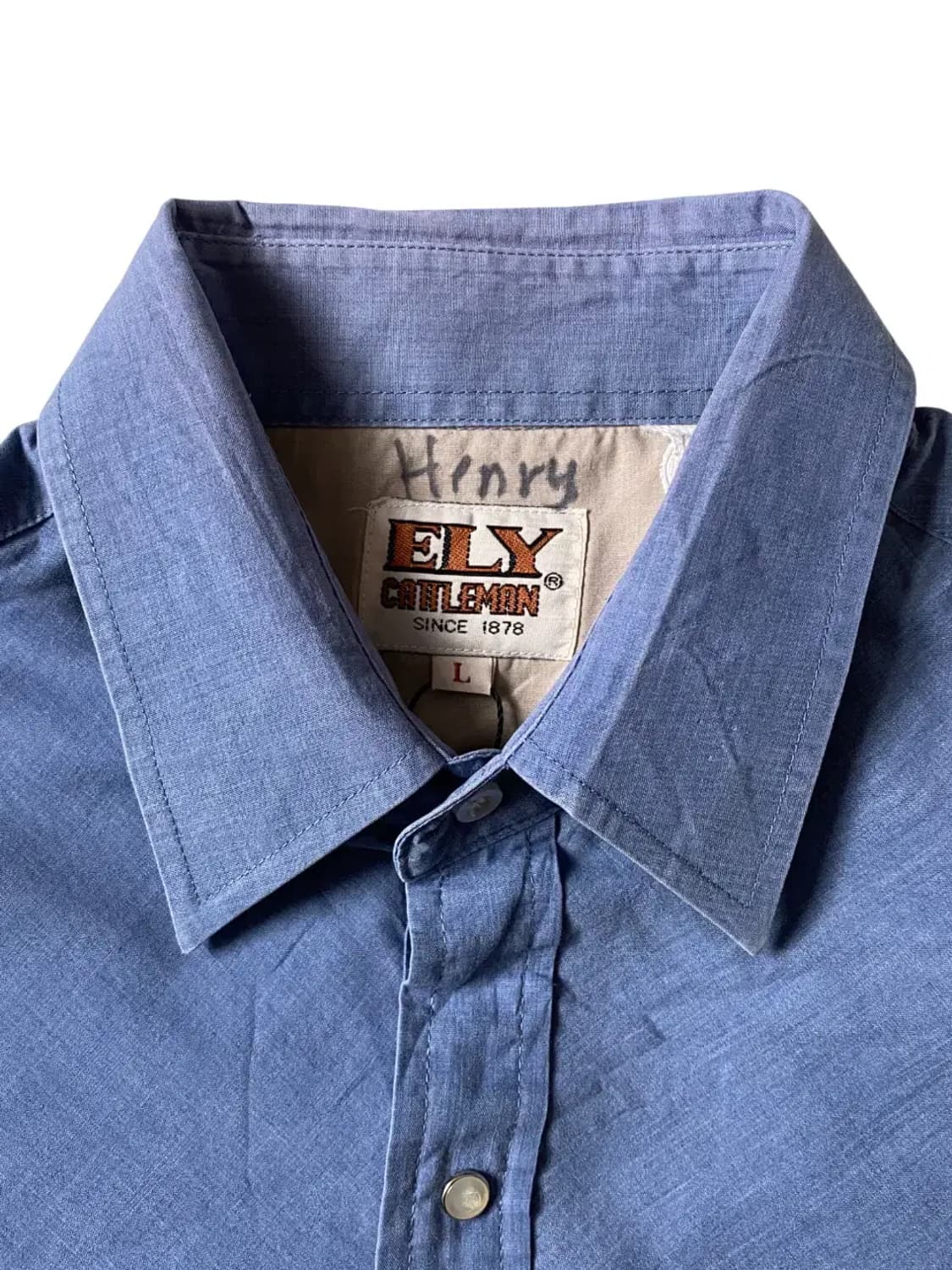 웨스턴 체크셔츠 (Man L) AB0798 상품이미지6