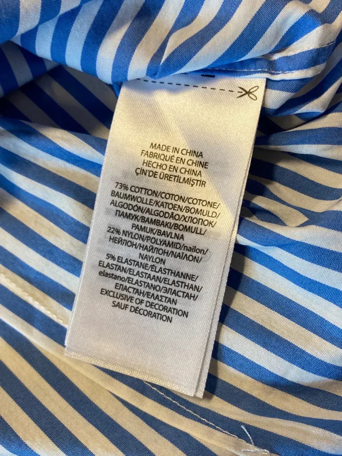 폴로랄프로렌 스트라이프 셔츠 (Woman M) AA0590 상품이미지7