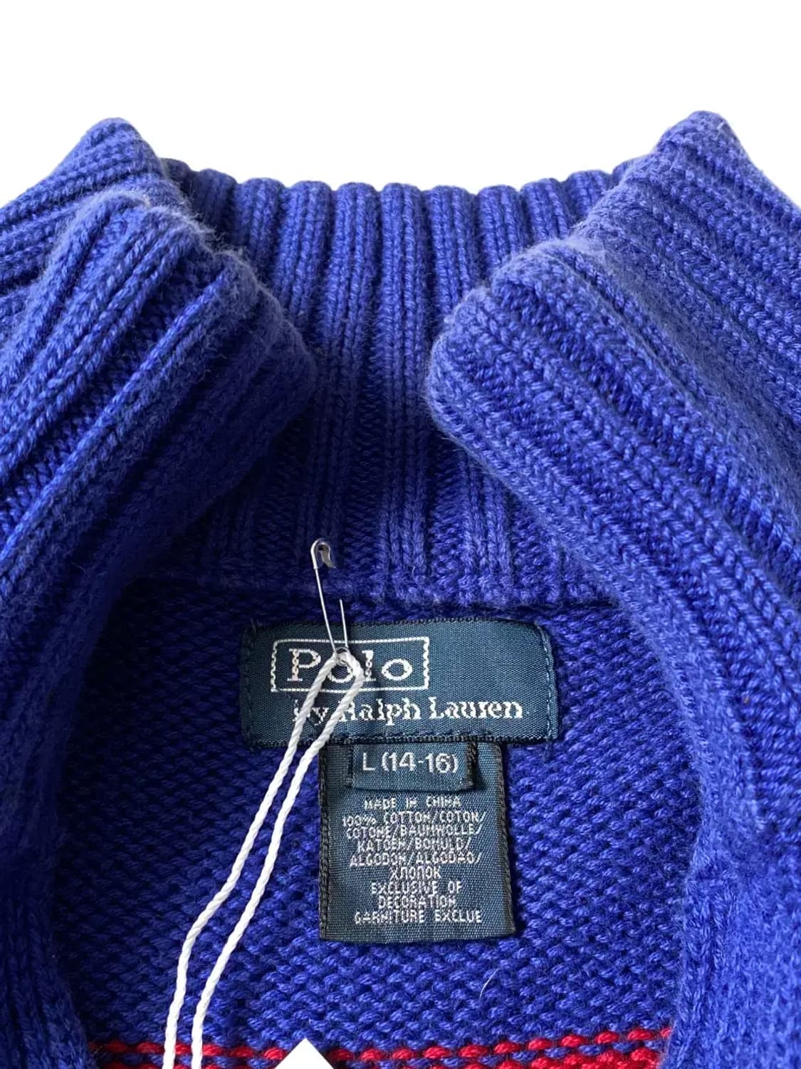 폴로 랄프로렌 반집업 니트 (Man M) AB0811 상품이미지6