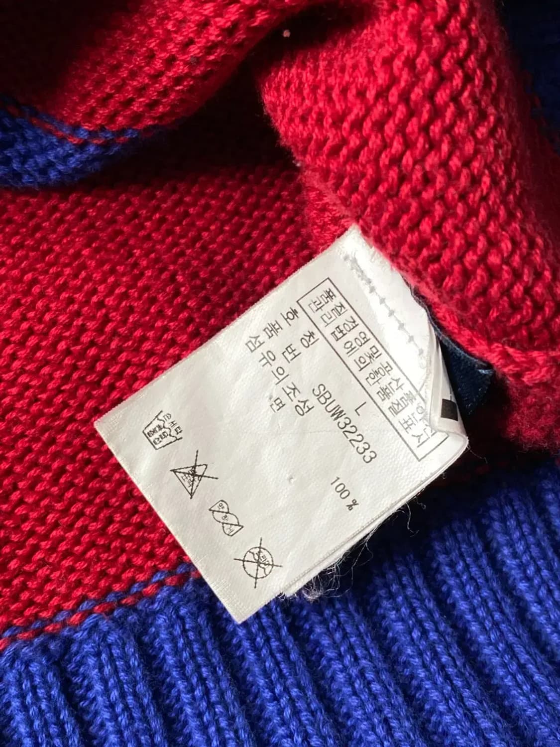 폴로 랄프로렌 반집업 니트 (Man M) AB0811 상품이미지9