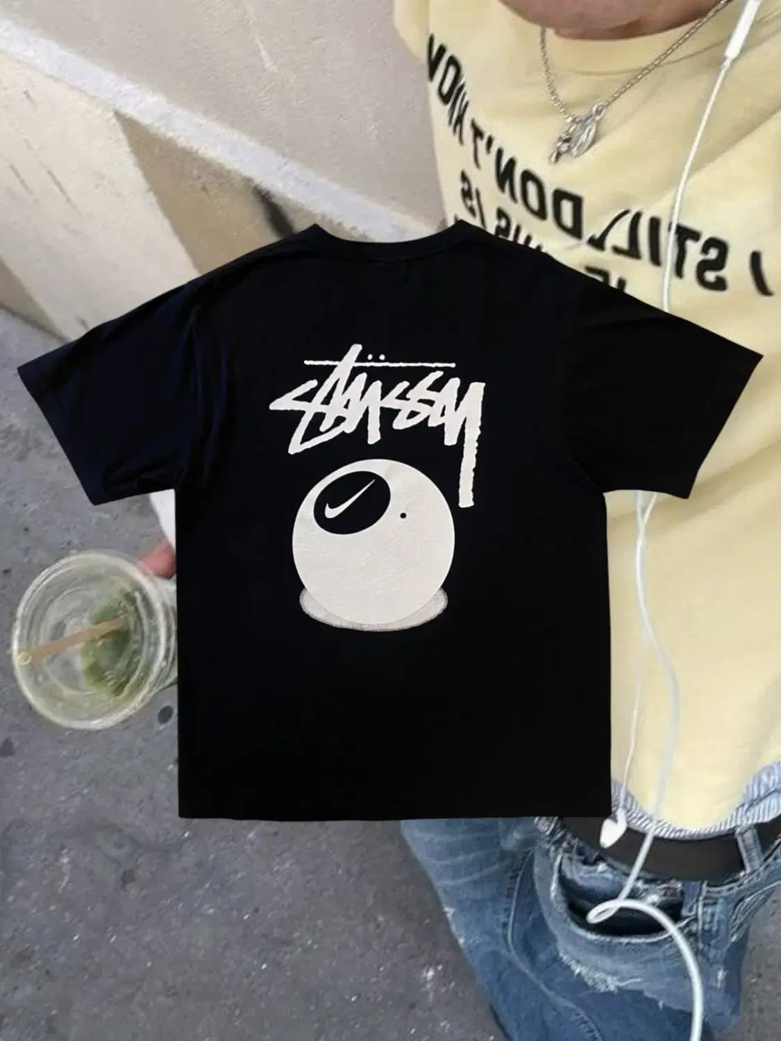 스투시X나이키 반팔 티셔츠 (Man XL) AA0606 상품이미지1