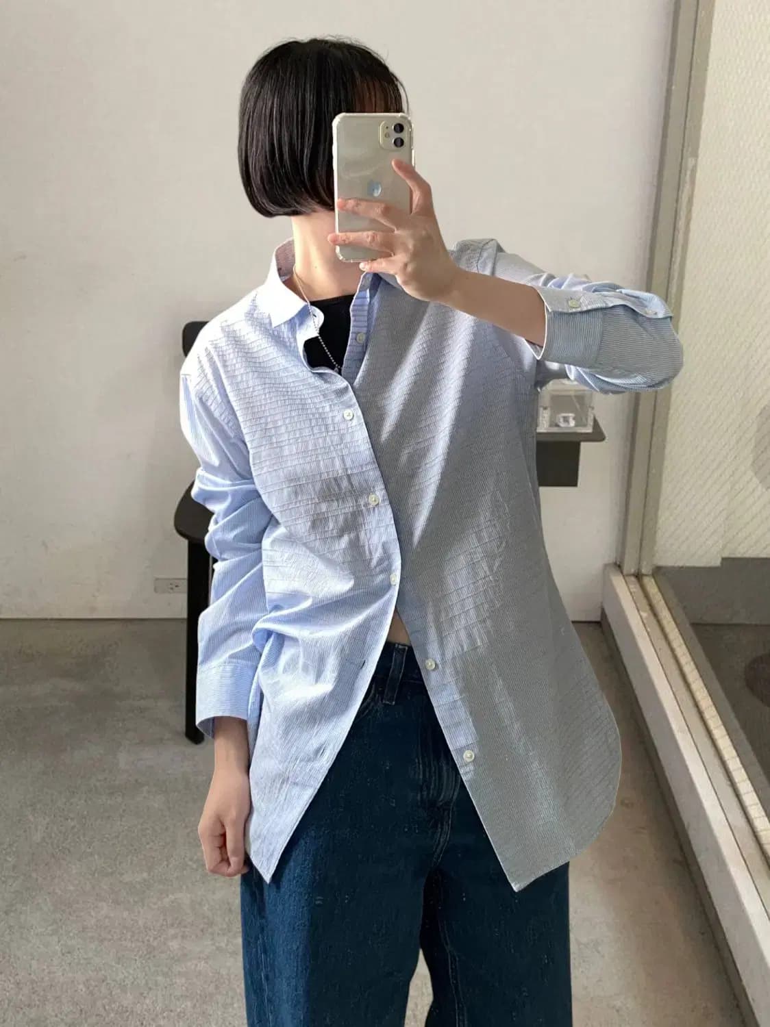 아르마니 익스체인지 스트라이프 셔츠 (Man S) AB0821 상품이미지1