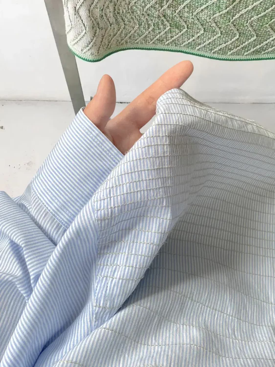 아르마니 익스체인지 스트라이프 셔츠 (Man S) AB0821 상품이미지2