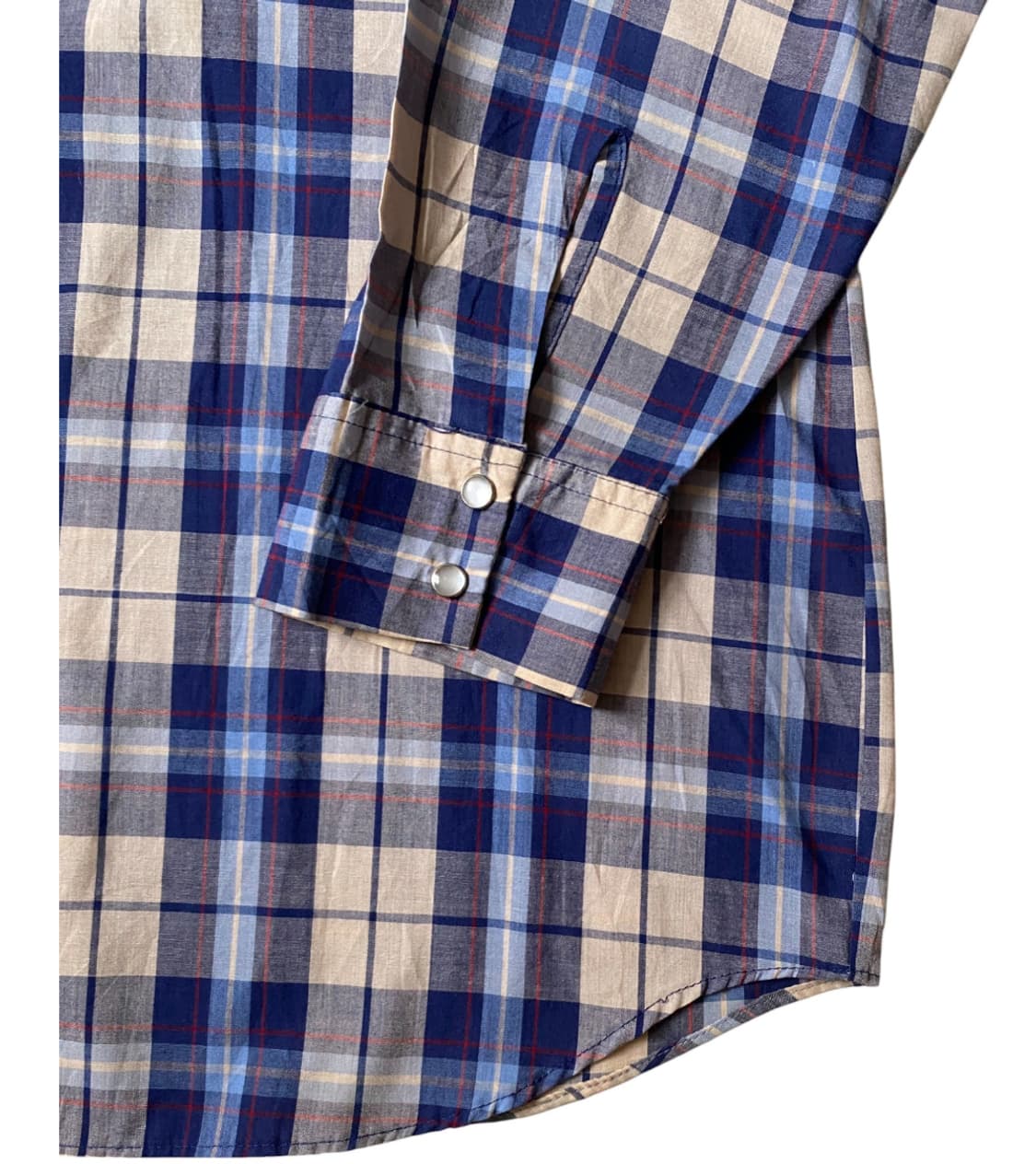 포켓 체크 셔츠 Made in U.S.A (Man 2XL) AB0819 상품이미지6