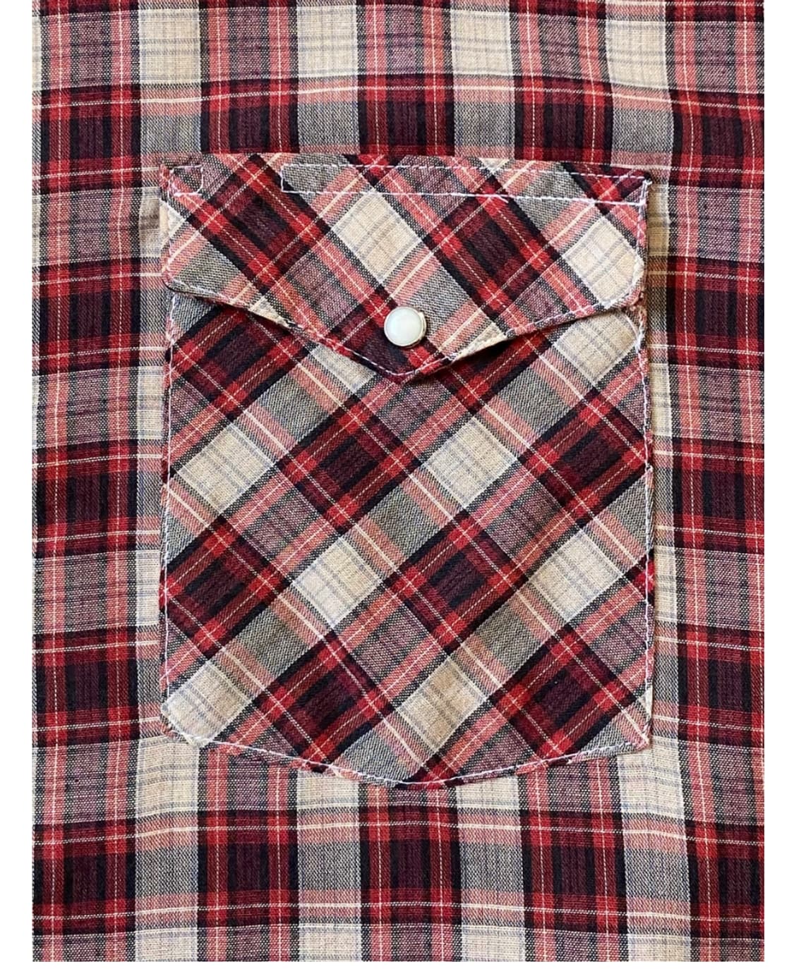 랭글러 체크 포켓 셔츠 (Man 2XL) AB0814 상품이미지8