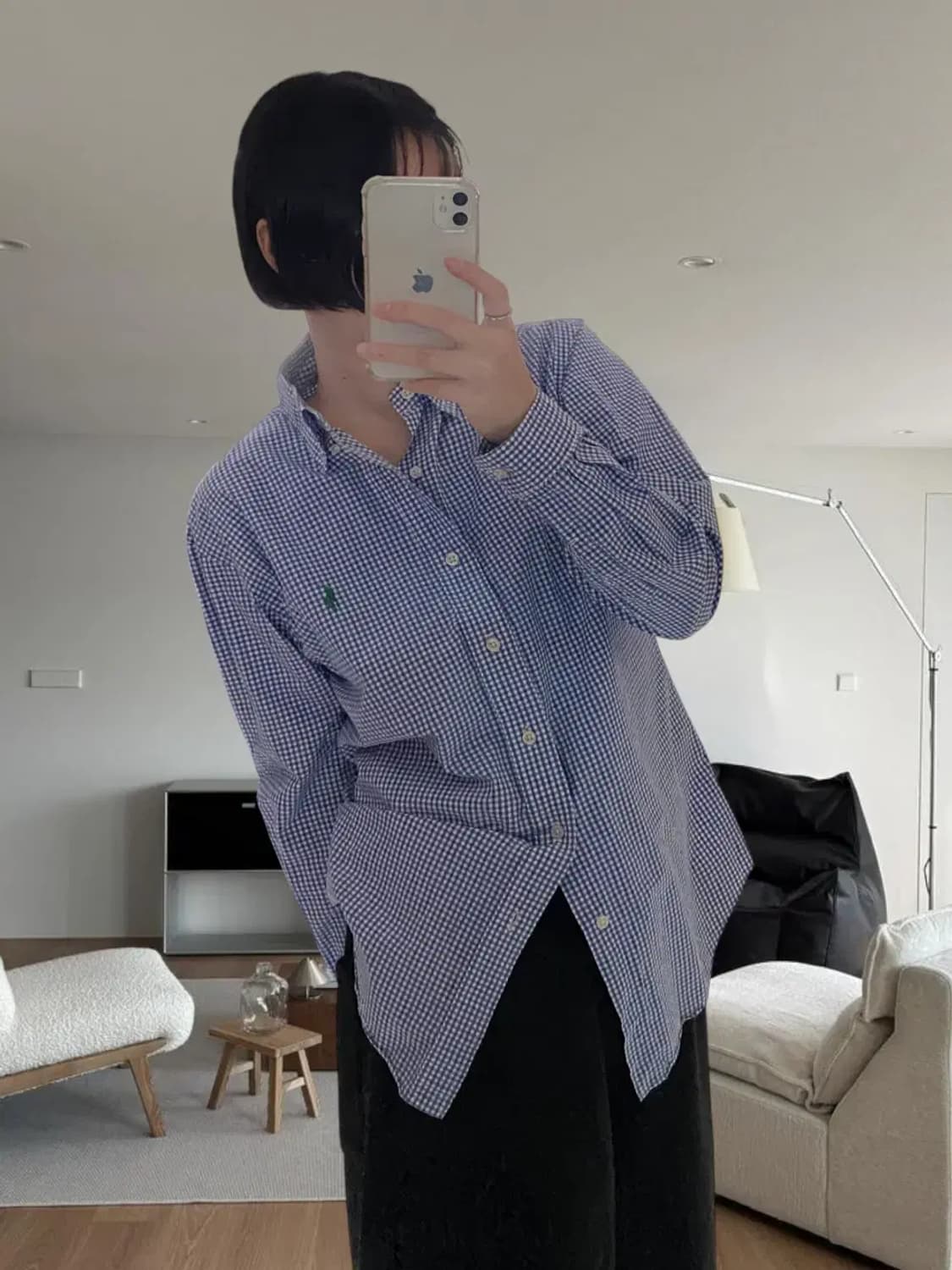 폴로 랄프로렌 체크 셔츠 (Man S) AB0832 상품이미지2