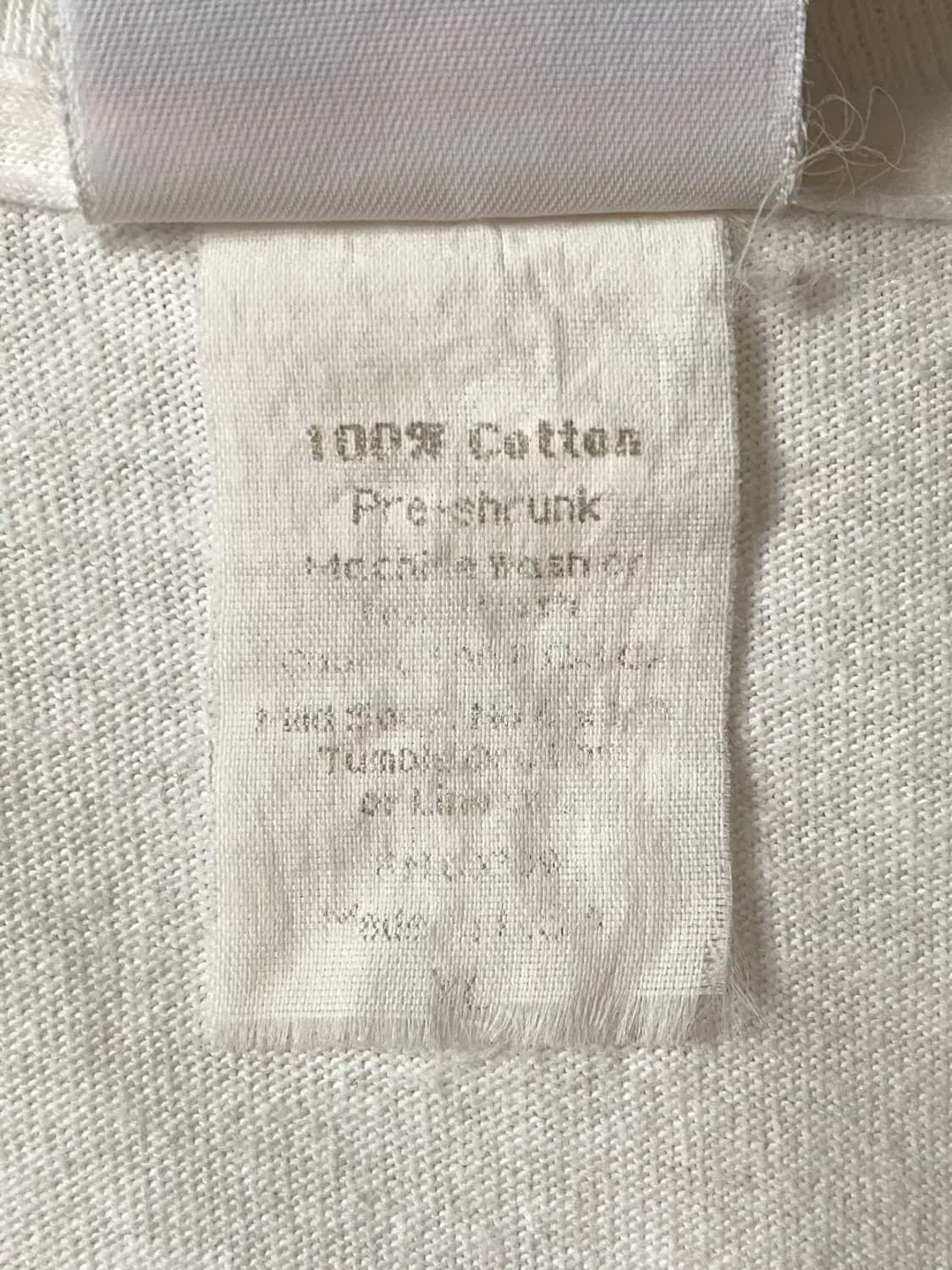 빈티지 1/2 프린팅 티셔츠 (Man XL) AB0831 상품이미지7