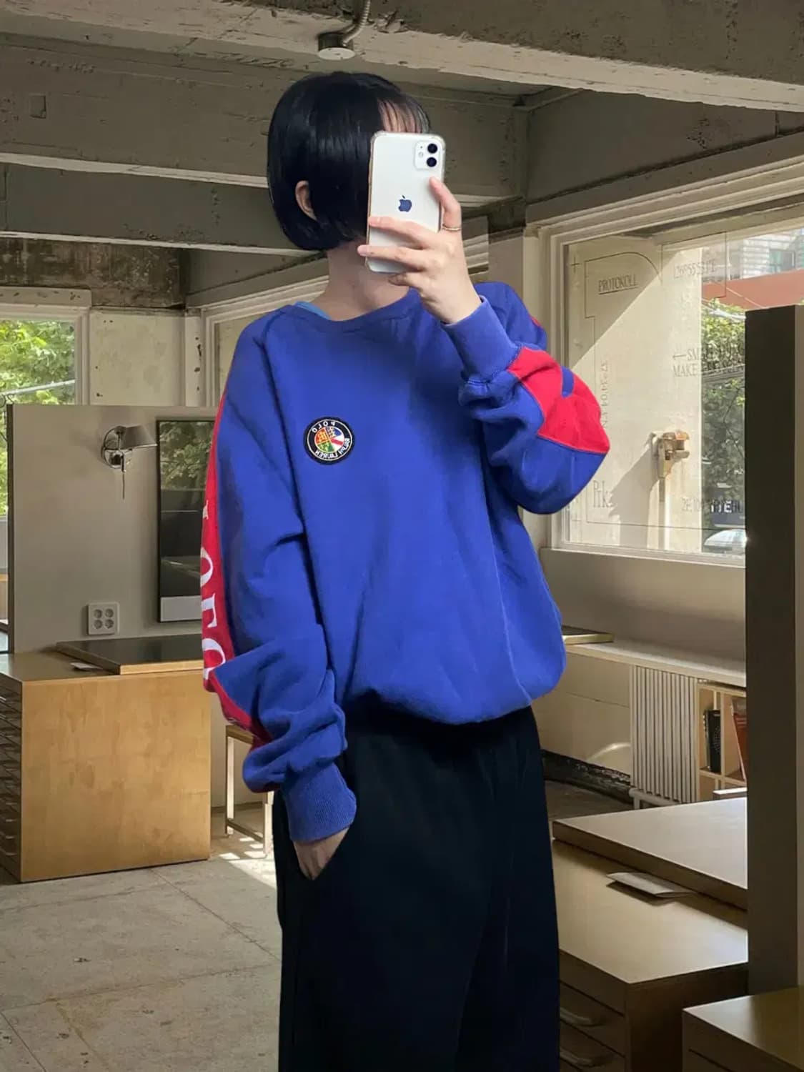 폴로 랄프로렌 90s 기모 맨투맨 (Man M) AB0823 상품이미지2