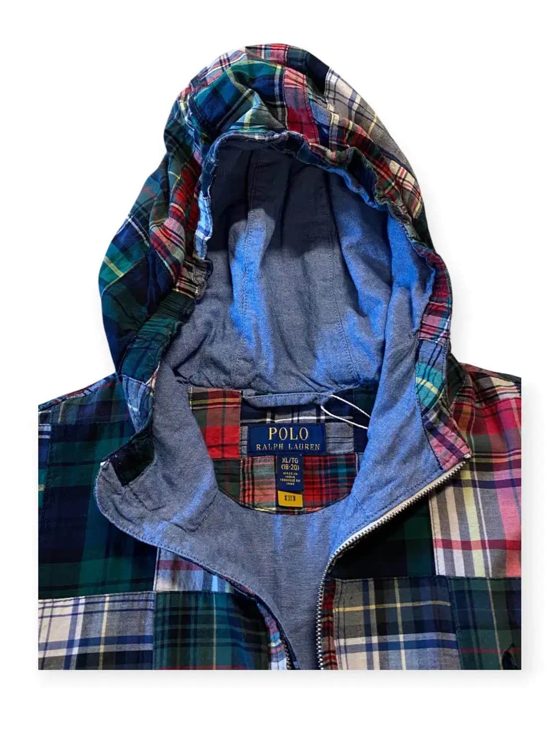 폴로랄프로렌 체크 후드 티셔츠 (Woman L) AA0634 상품이미지7