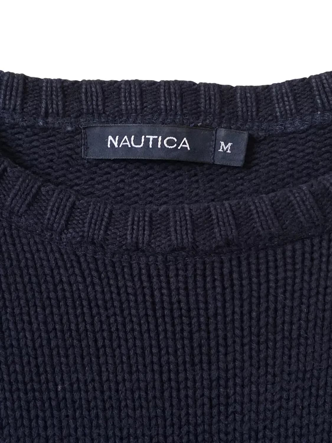 라운드 자수 니트 (Man M) AB0842 상품이미지6