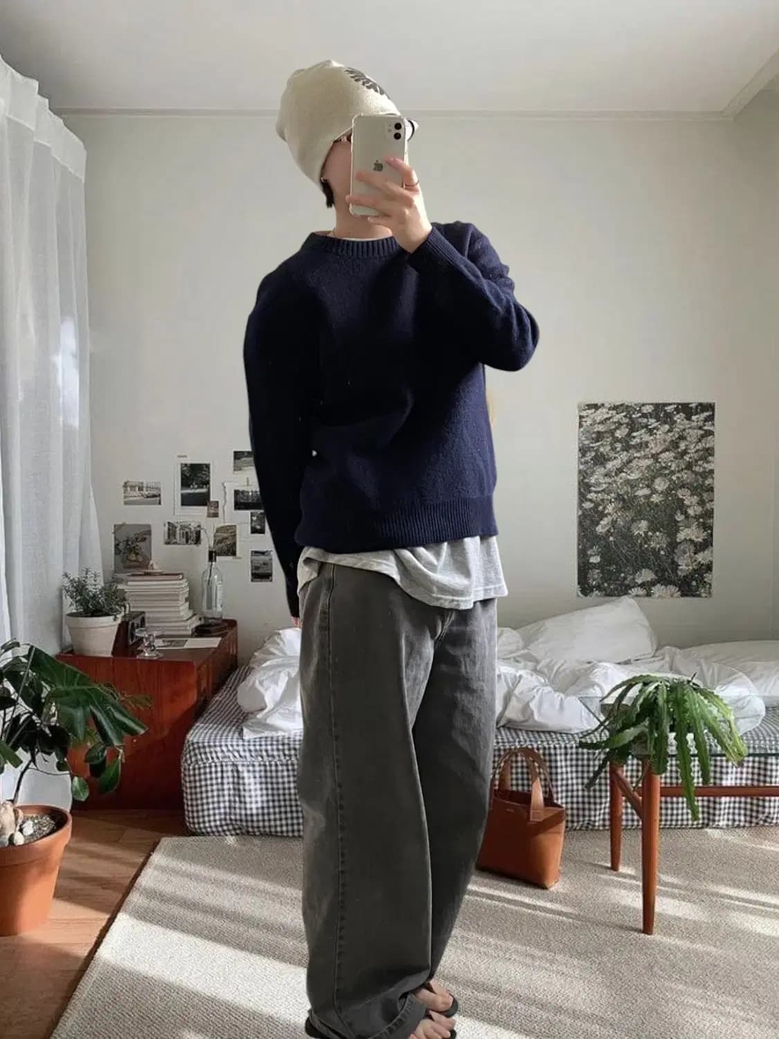 코스 라운드 니트 (Man S) AB0838 상품이미지1