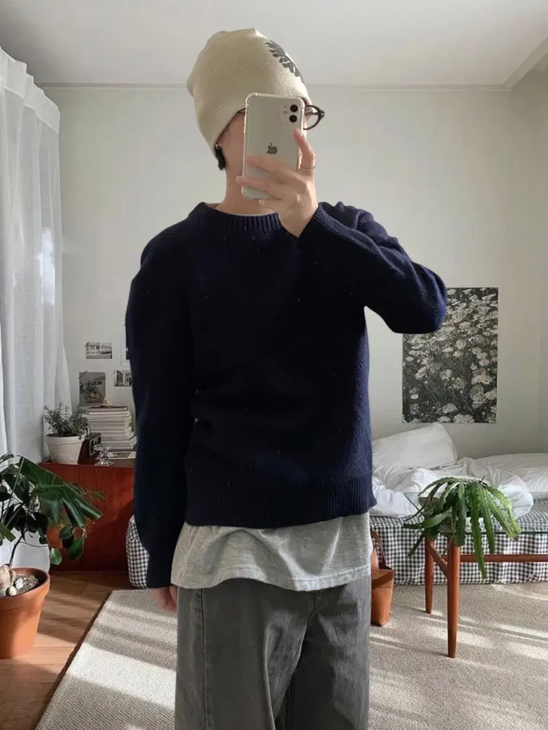 코스 라운드 니트 (Man S) AB0838 상품이미지2