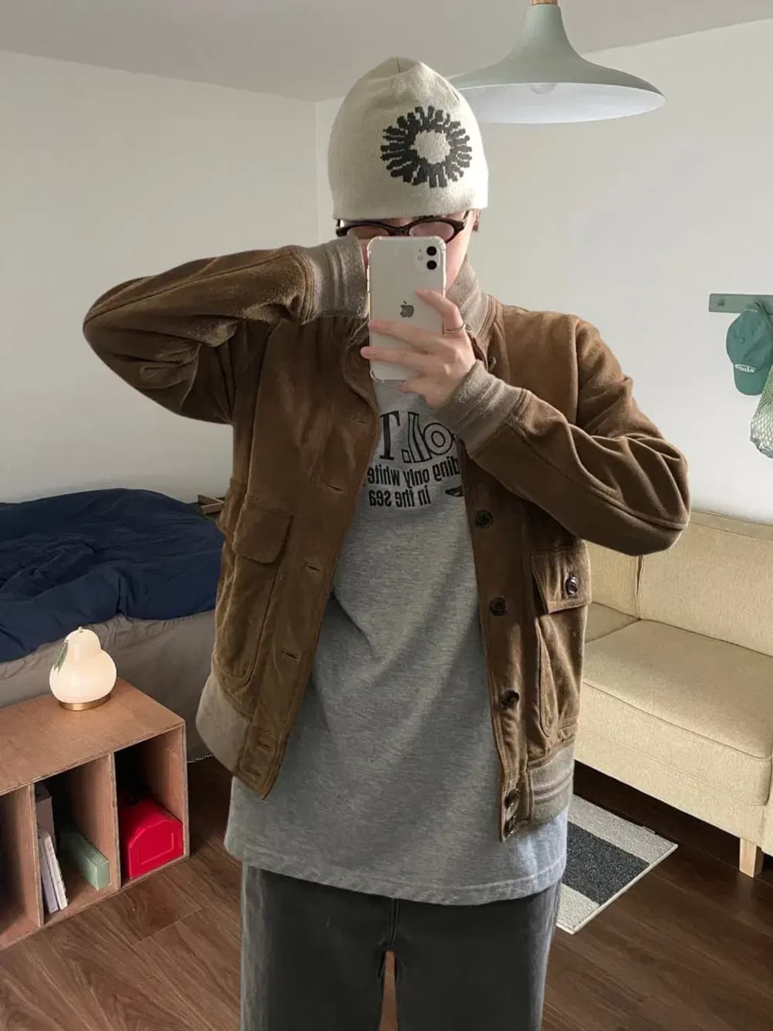 비밍 라이프 스토어 빔스 스웨이드 자켓 (Woman M) AB0837 상품이미지2