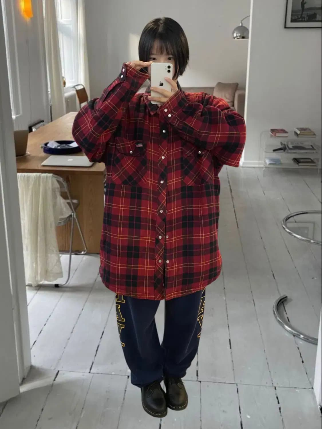 디키즈 체크 셔츠 (Man 2XL) AA0648 상품이미지1