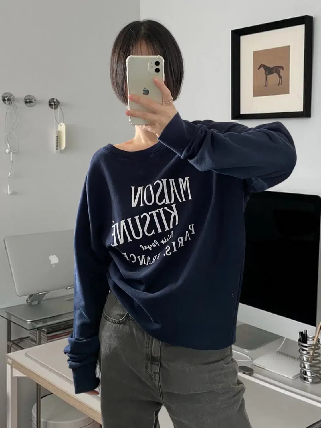 메종 키츠네 스웻셔츠 (Man L) AB0953 상품이미지2