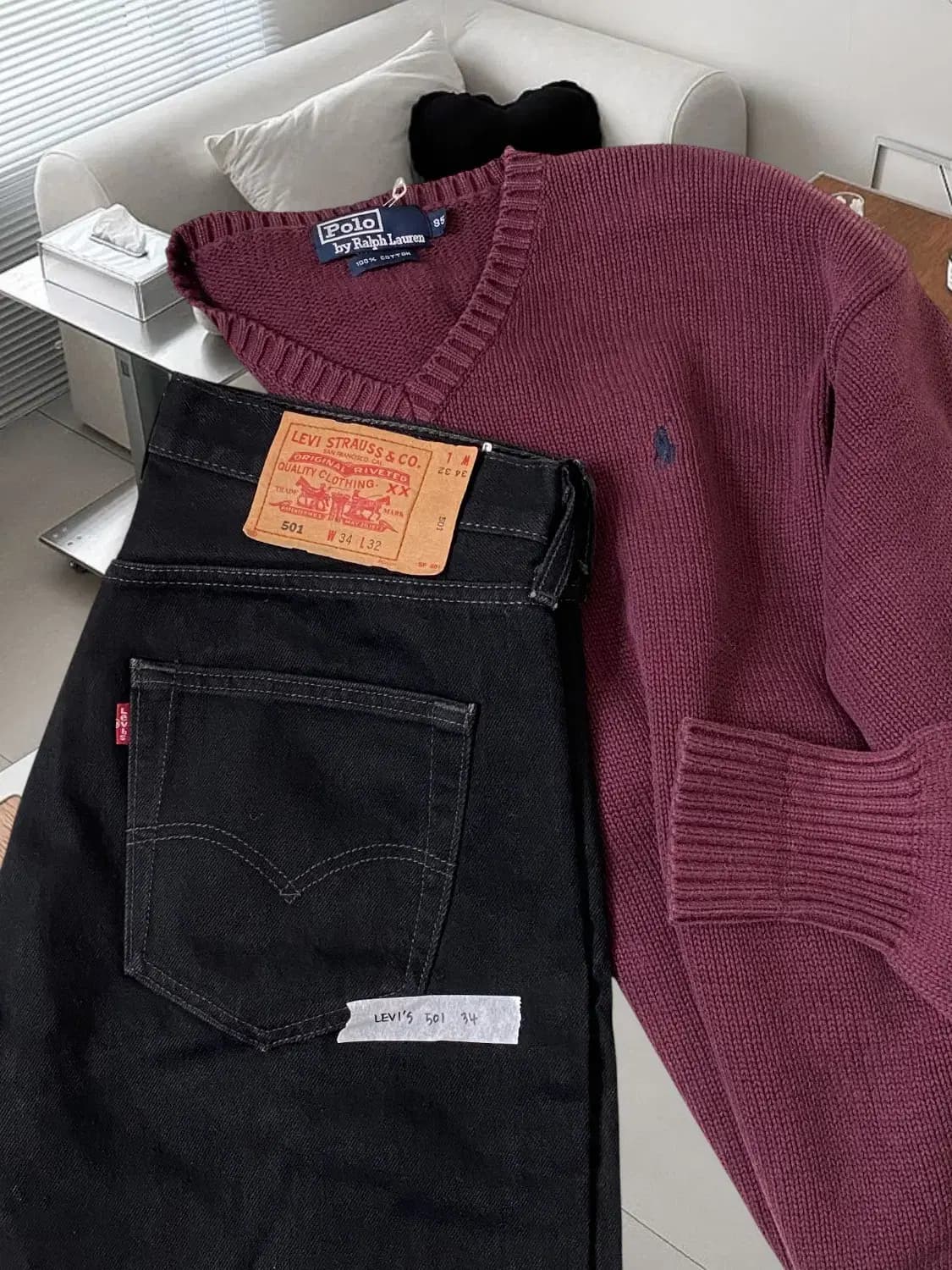 리바이스 501 (34) AB0949 상품이미지1