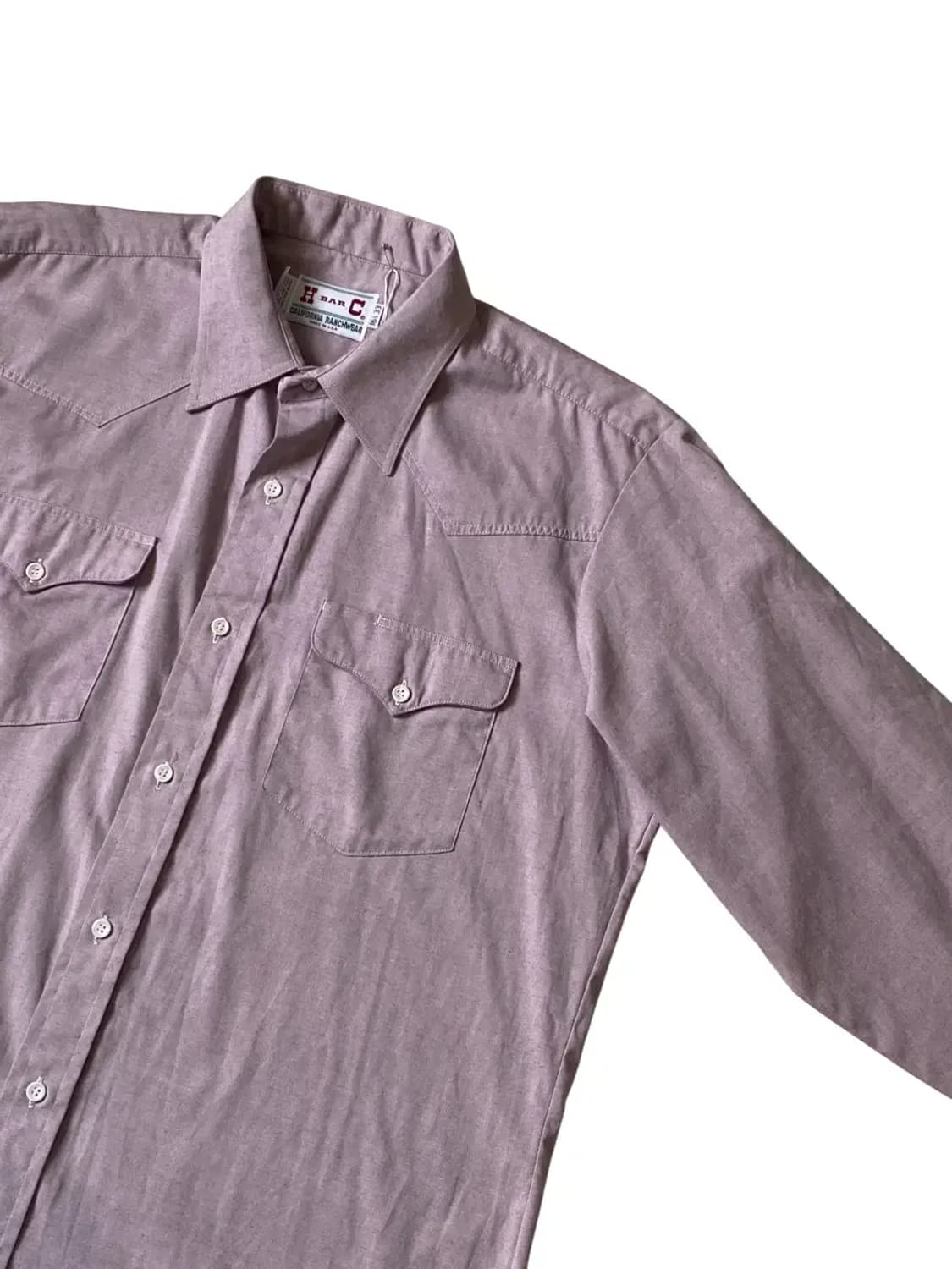 웨스턴 포켓 셔츠 MADE IN USA (Man XL) AB0948 상품이미지4