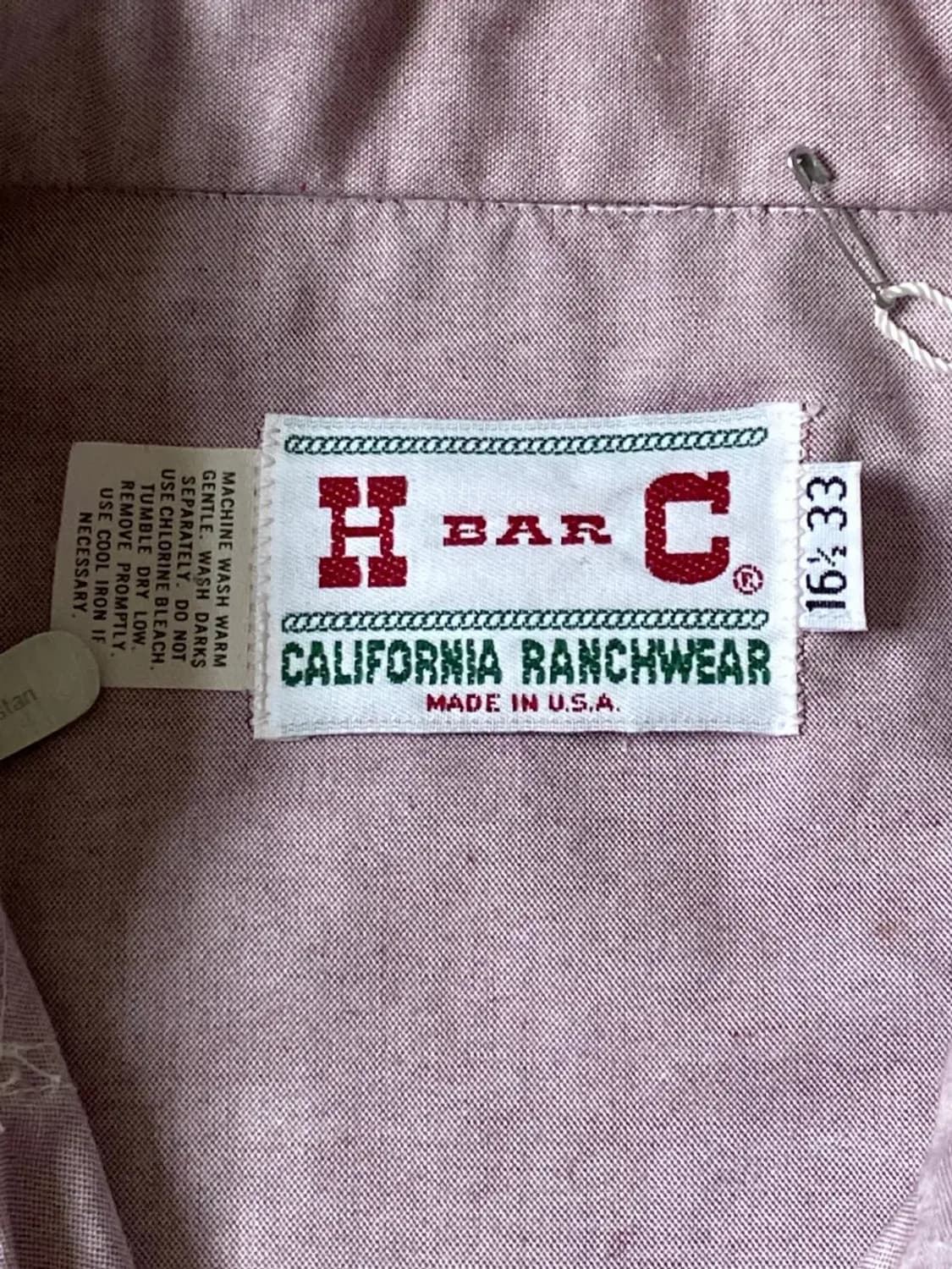 웨스턴 포켓 셔츠 MADE IN USA (Man XL) AB0948 상품이미지6