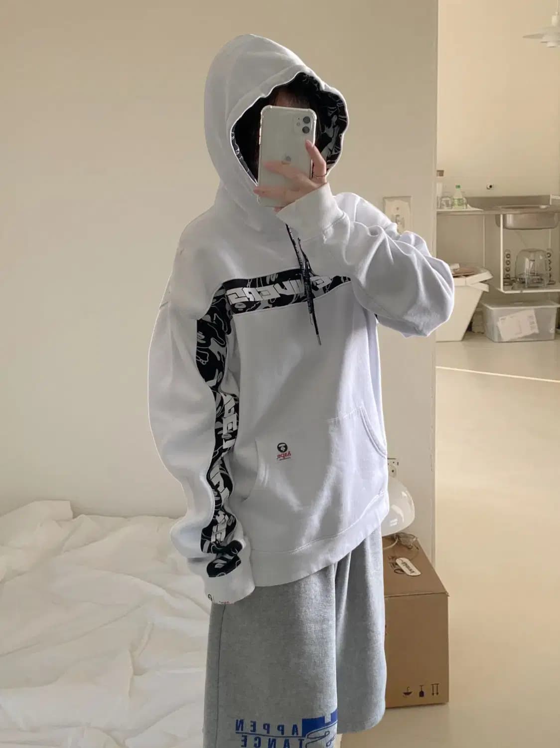 에이프 후드티 (Man S) AB0870 상품이미지1