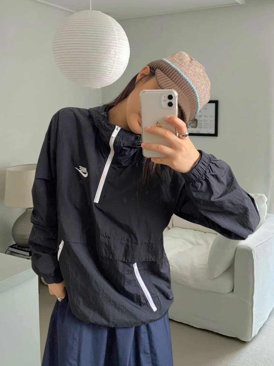 나이키 반집업 아노락 (Man M) AB0857 상품이미지1