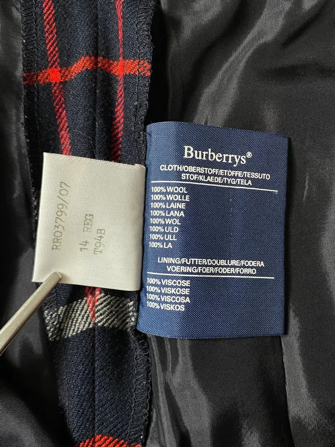 버버리 하프 체크 팬츠 (29) AB0848 상품이미지8