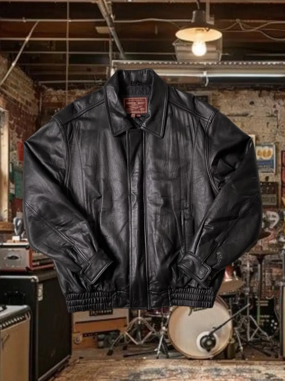 빈티지 레더 자켓 (Man 2XL) / [AB1302] 상품이미지1