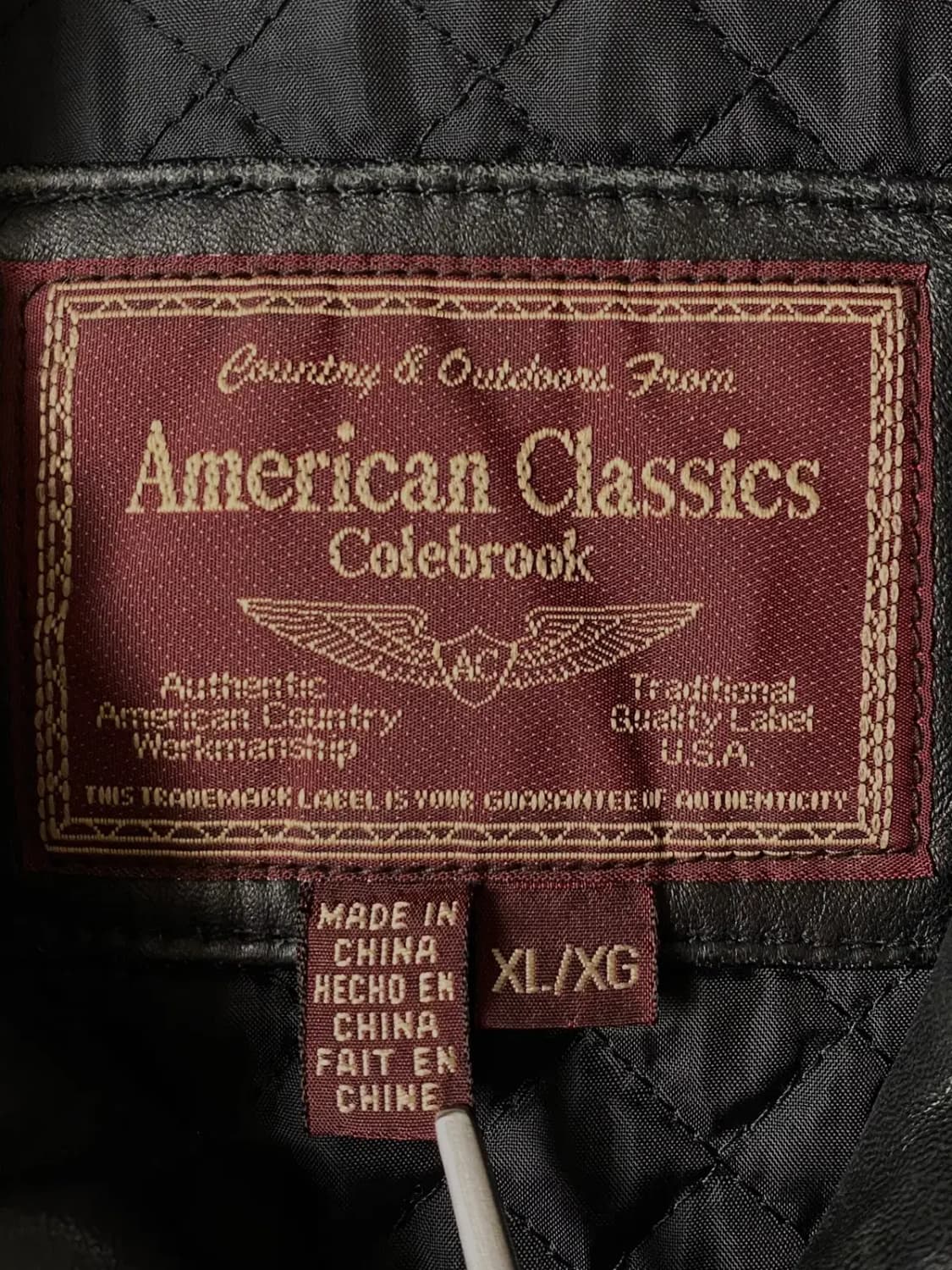 빈티지 레더 자켓 (Man 2XL) / [AB1302] 상품이미지4