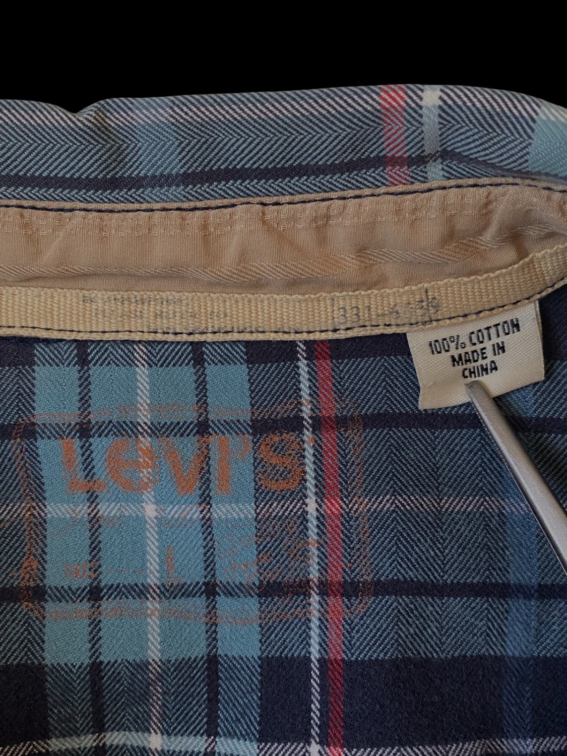 리바이스 체크 셔츠 (Man M) / [AB1311] 상품이미지4