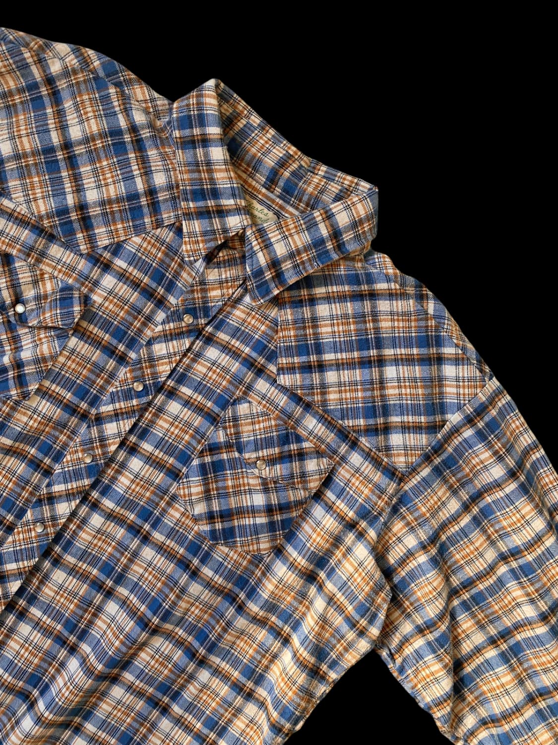 포켓 체크 셔츠 (Man 3XL) / [AB1312] 상품이미지2